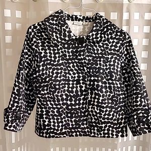 Wide Collar One Button Jacket